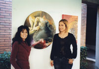 con Chiara Cainero